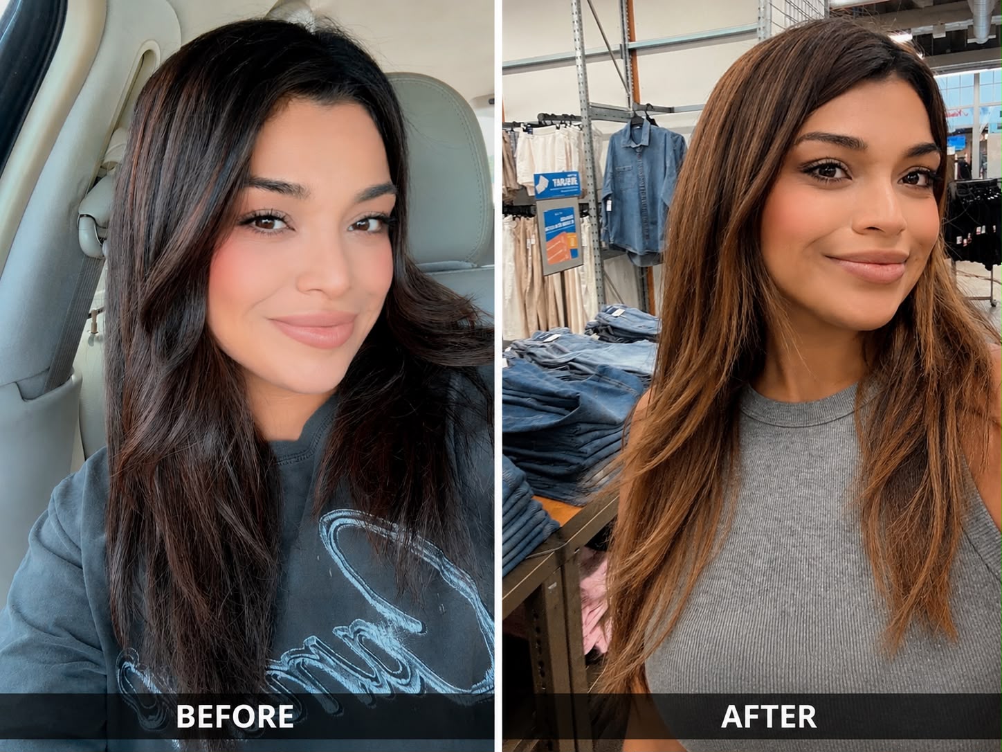 Hair transformation